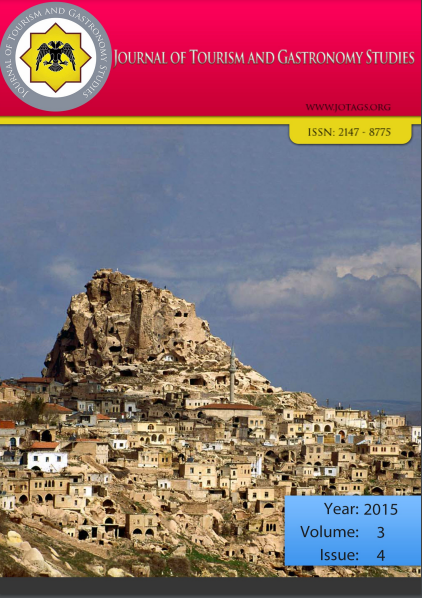 					View Vol. 3 No. 4 (2015): Journal of Tourism and Gastronomy Studies
				
