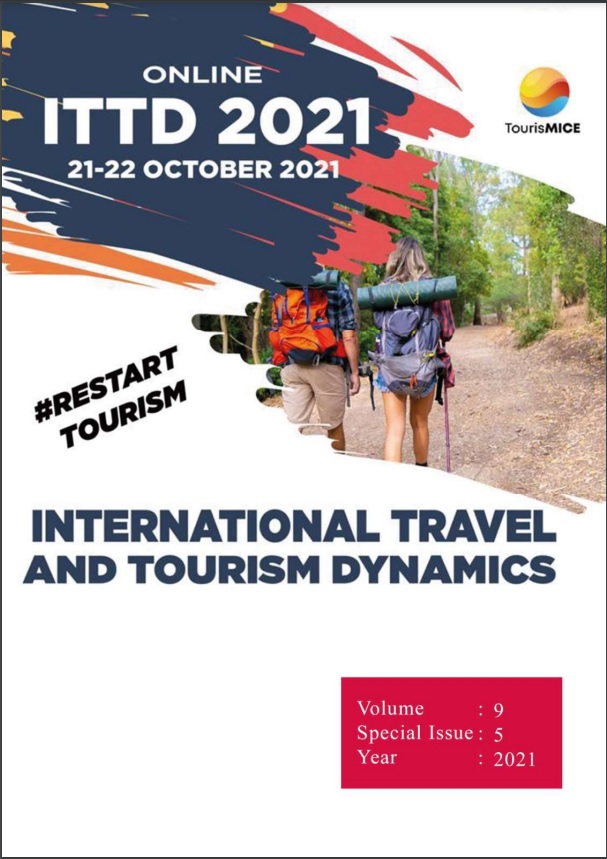 					View Vol. 9 No. Special Issue 5 (2021): Journal of Tourism and Gastronomy Studies
				
