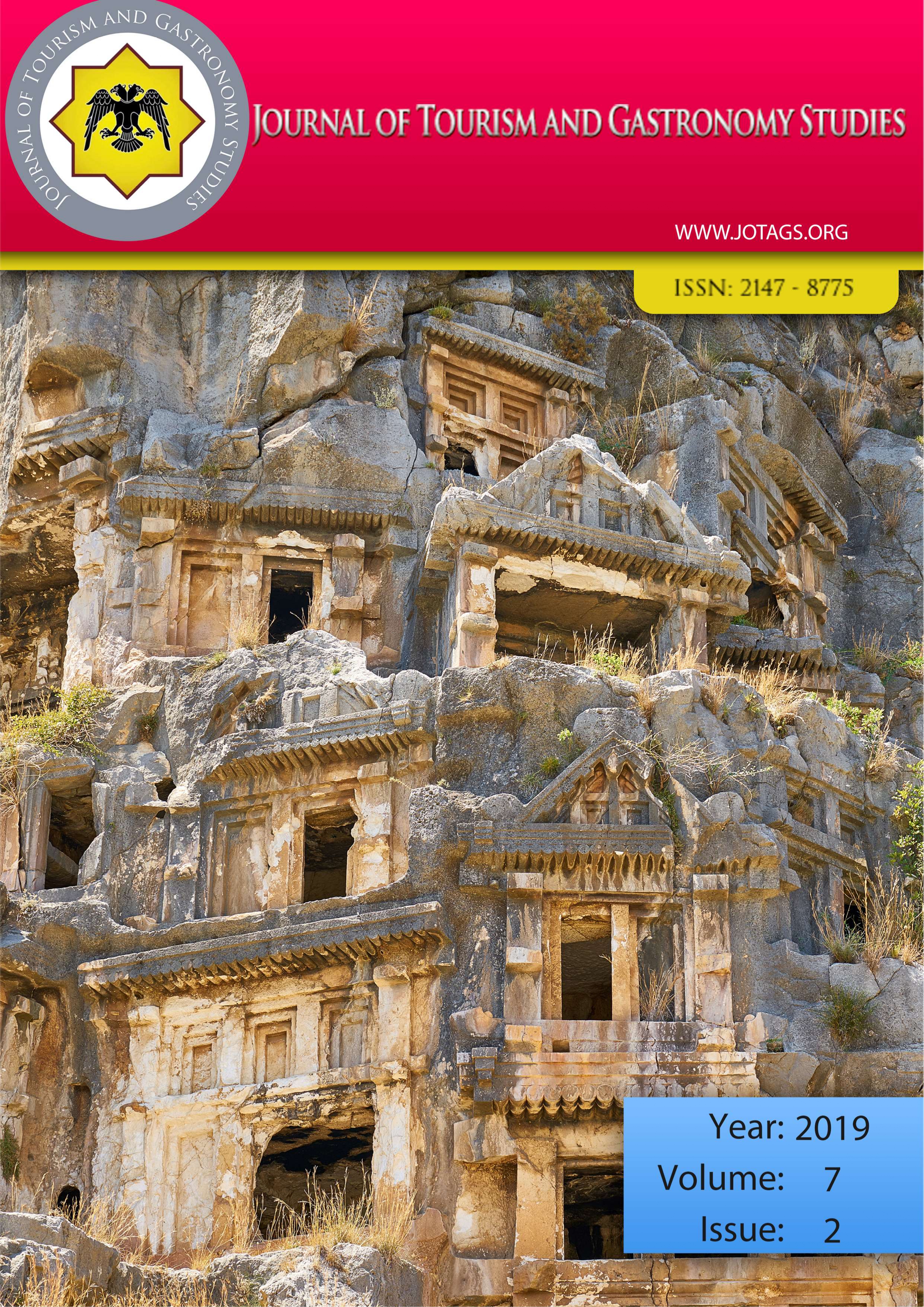 					Cilt 7 Sayı 2 (2019): Turizm ve Gastronomi Araştırmaları Dergisi Gör
				