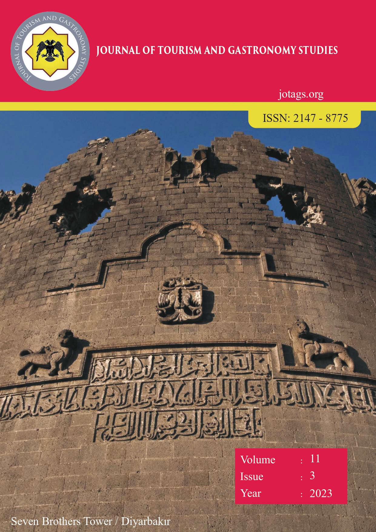 					Cilt 11 Sayı 3 (2023): Turizm ve Gastronomi Araştırmaları Dergisi Gör
				